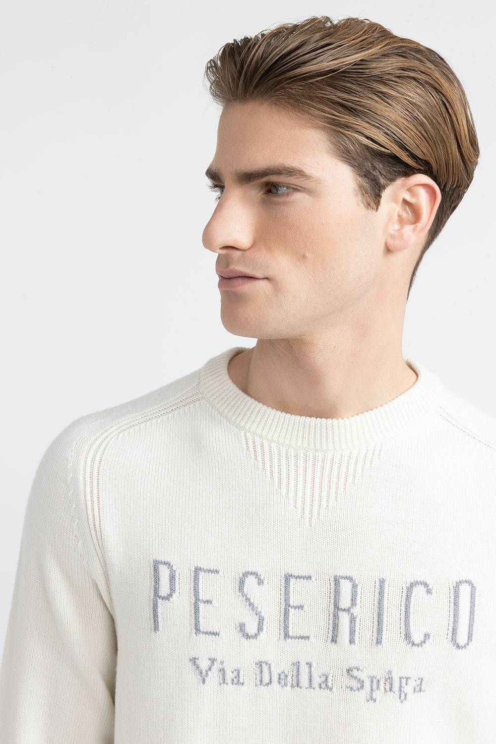 Peserico Maglia in pura lana merinos extrafine Outlet