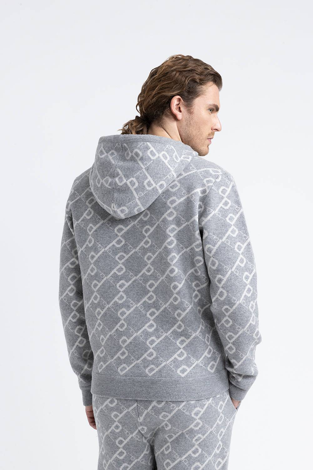 Peserico Felpa con cappuccio in lana merinos extrafine e cashmere Offerte