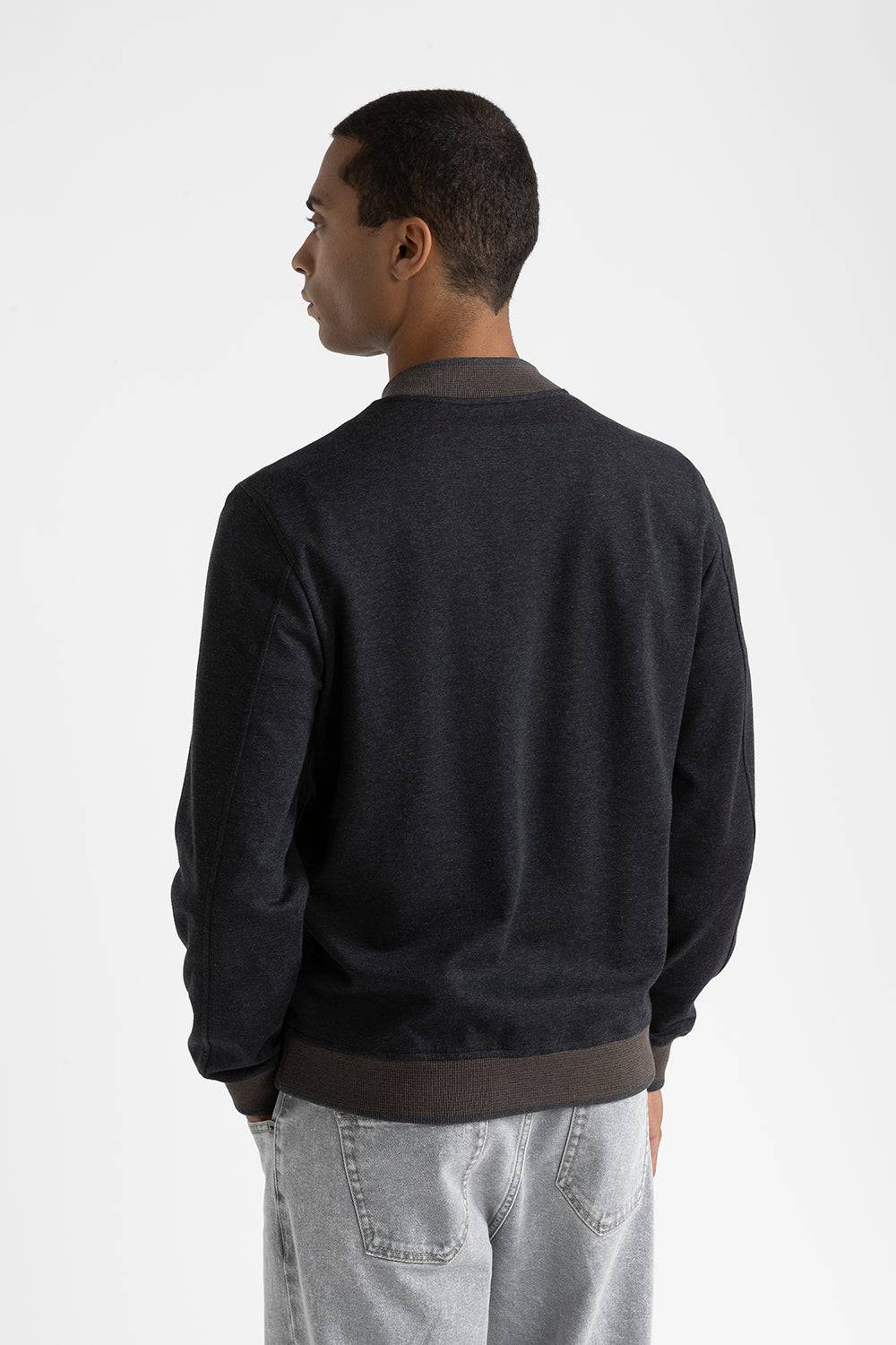 Peserico Felpa bomber in misto cotone Negozio