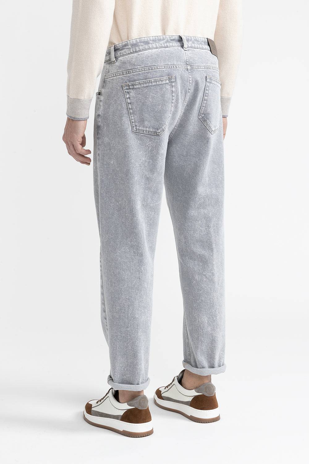 Peserico Pantalone denim in twill di cotone stretch Online