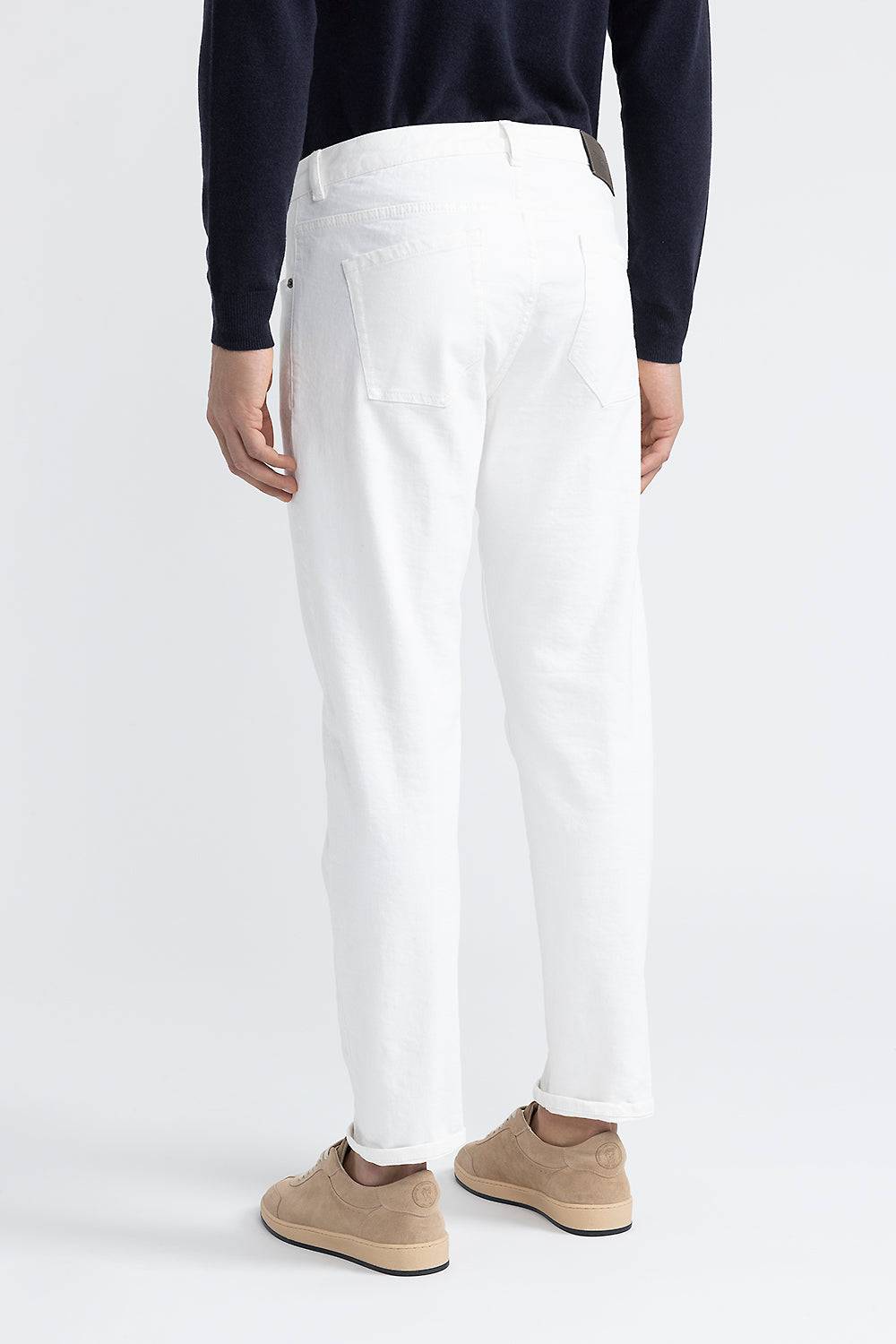 Peserico Pantalone bull denim in twill di cotone stretch Outlet