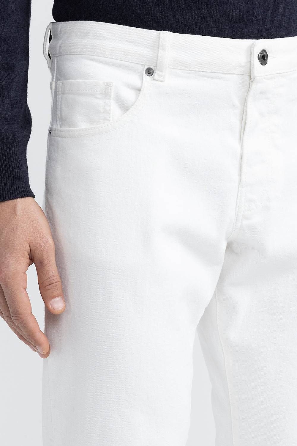 Peserico Pantalone bull denim in twill di cotone stretch Outlet