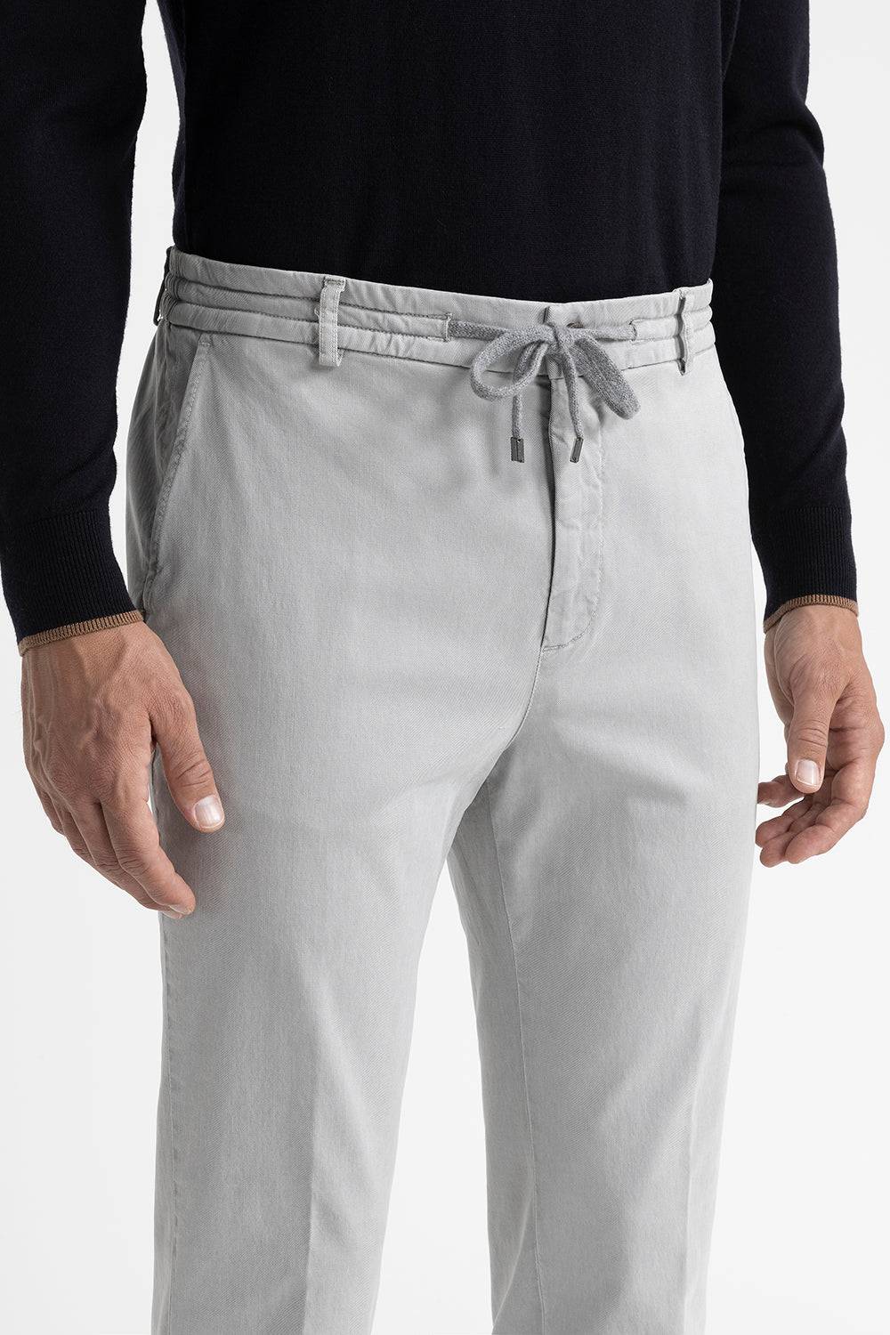 Peserico Pantalone jogger in cotone, seta e tencel I Più Venduti