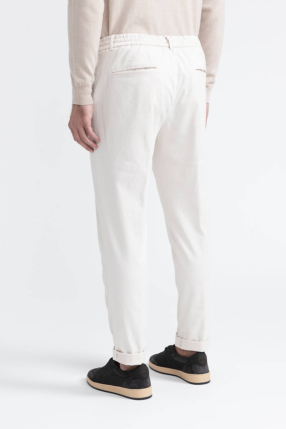 Peserico Pantalone jogger in cotone, seta e tencel Negozio