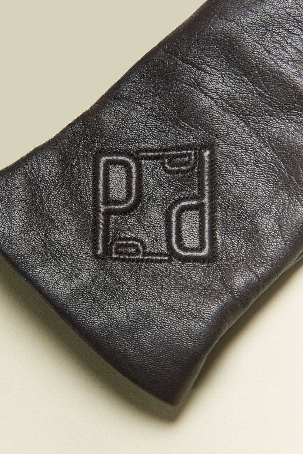Peserico Guanti in vera pelle ricamati e cashmere 2025
