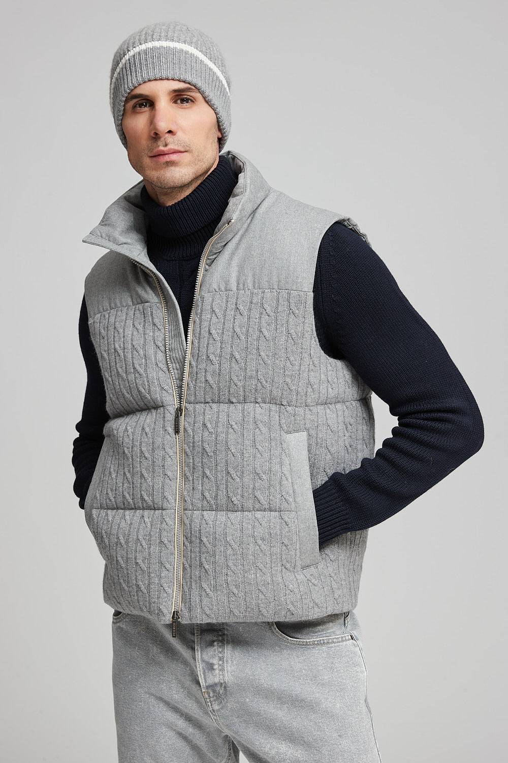Peserico Berretto in lana e cashmere 2025