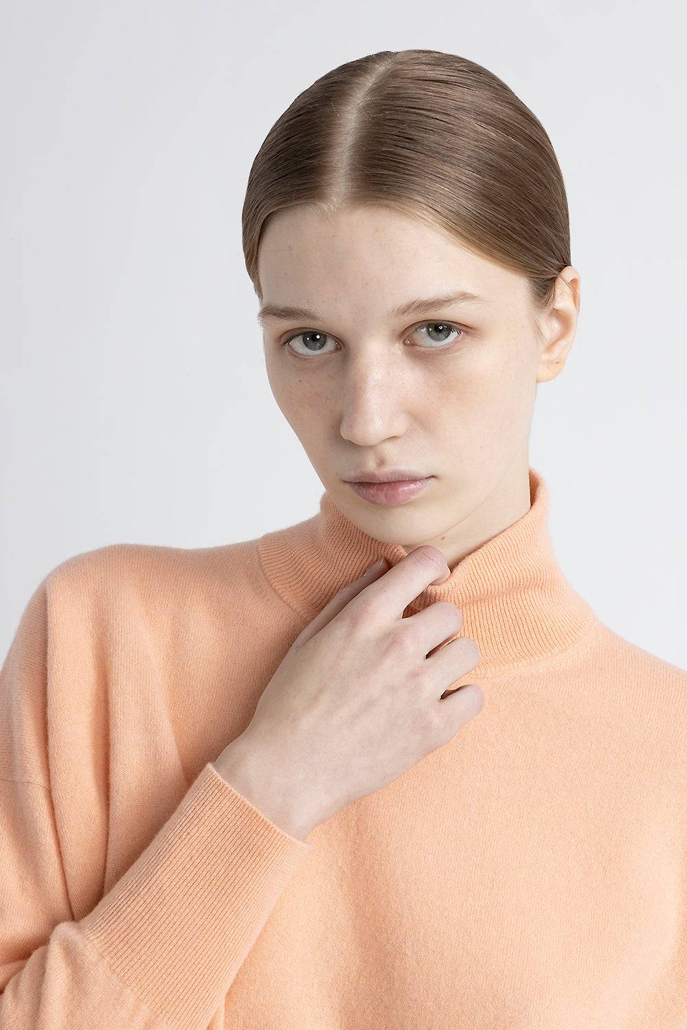 Peserico Maglia collo alto in lana e cashmere Offerta