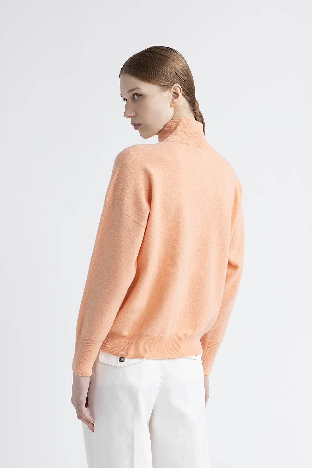 Peserico Maglia collo alto in lana e cashmere Offerta