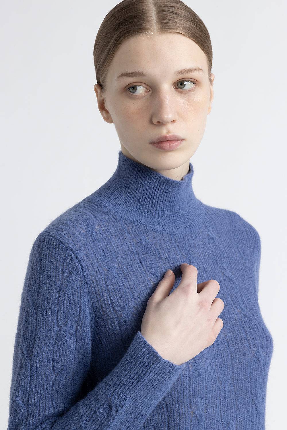 Peserico Maglia in leggero filato di lana vergine e alpaca In Vendita