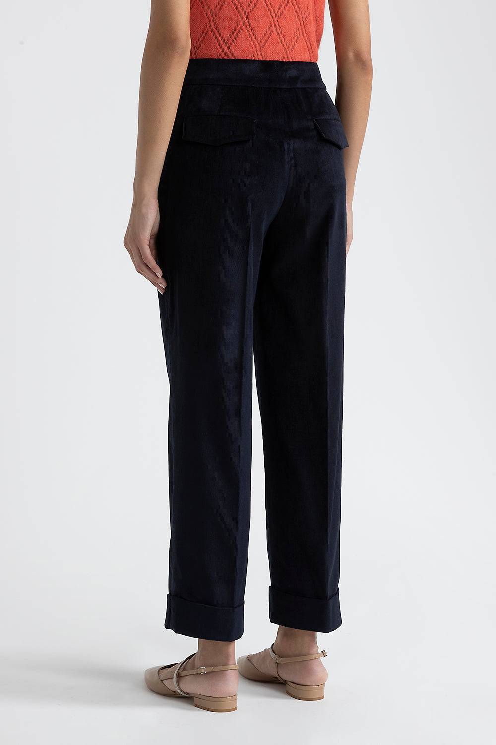 Peserico Pantalone straight in velluto 2000 righe I Più Venduti