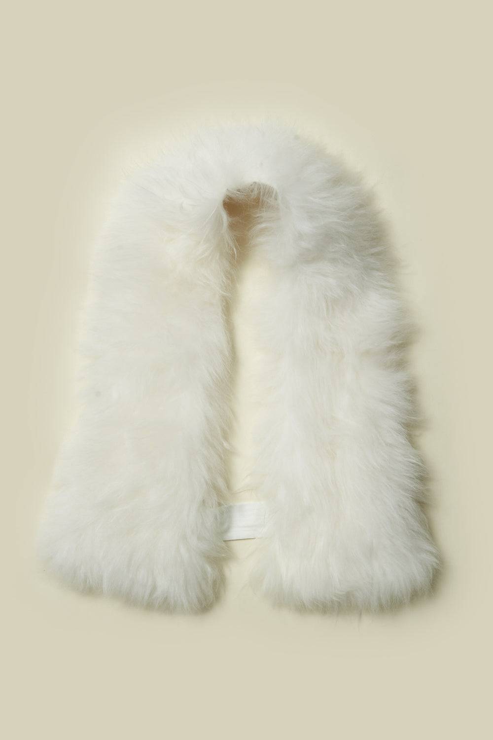 Peserico Collo in vero pelo di capra cashmere 2025