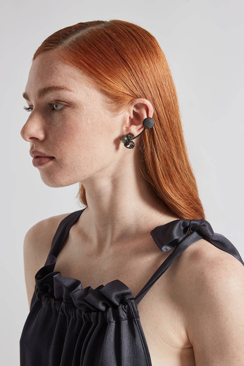 Peserico Ear Cuff con pietre lucenti Prezzo Ridotto