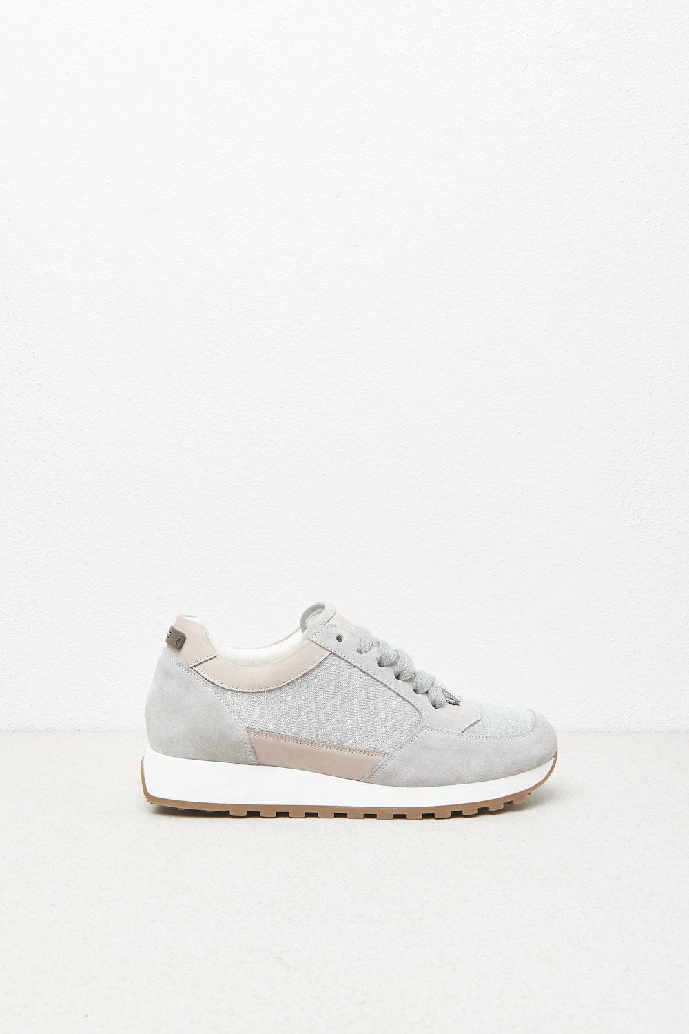 Peserico Sneakers in pelle nabuk scamosciata Online