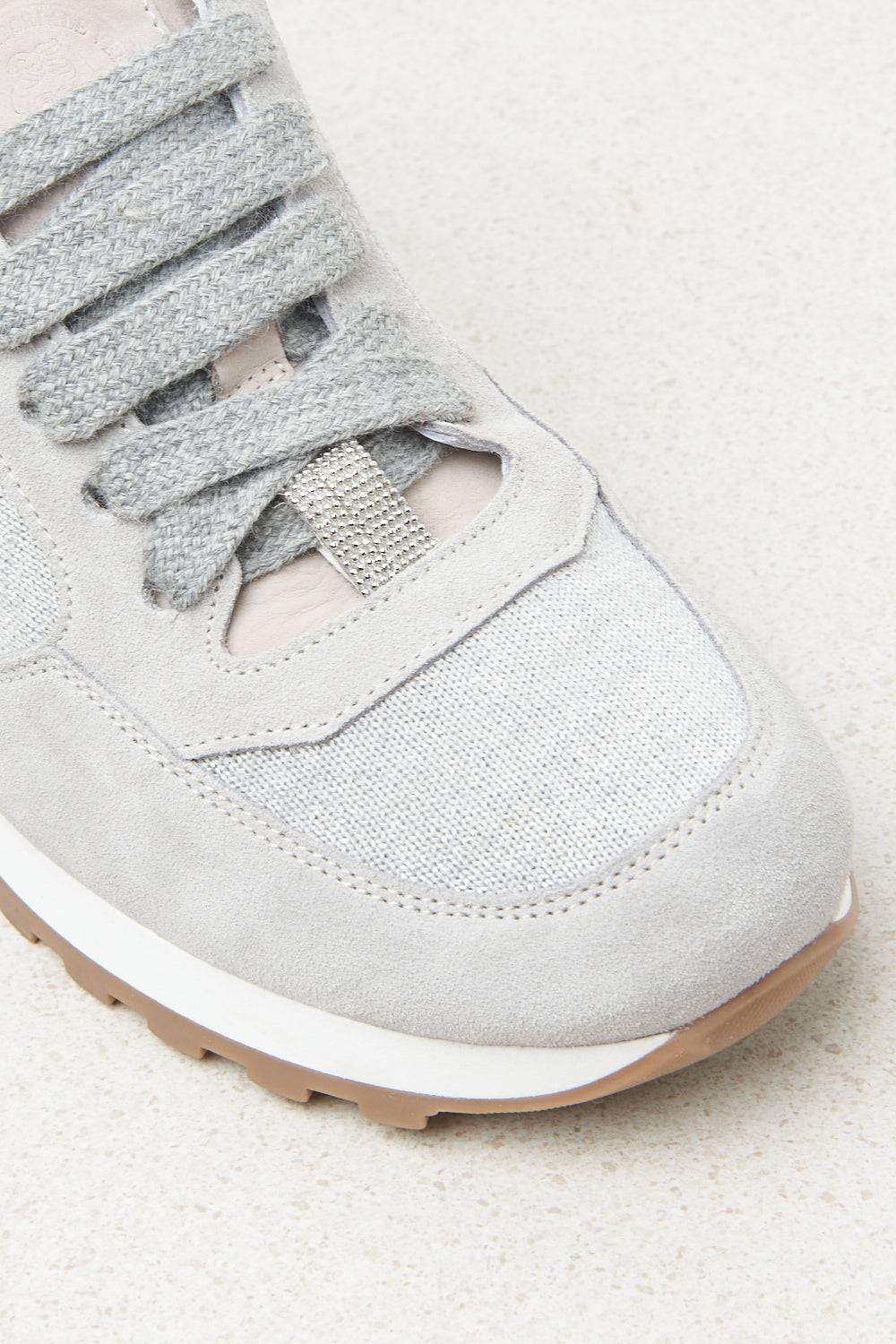 Peserico Sneakers in pelle nabuk scamosciata Online
