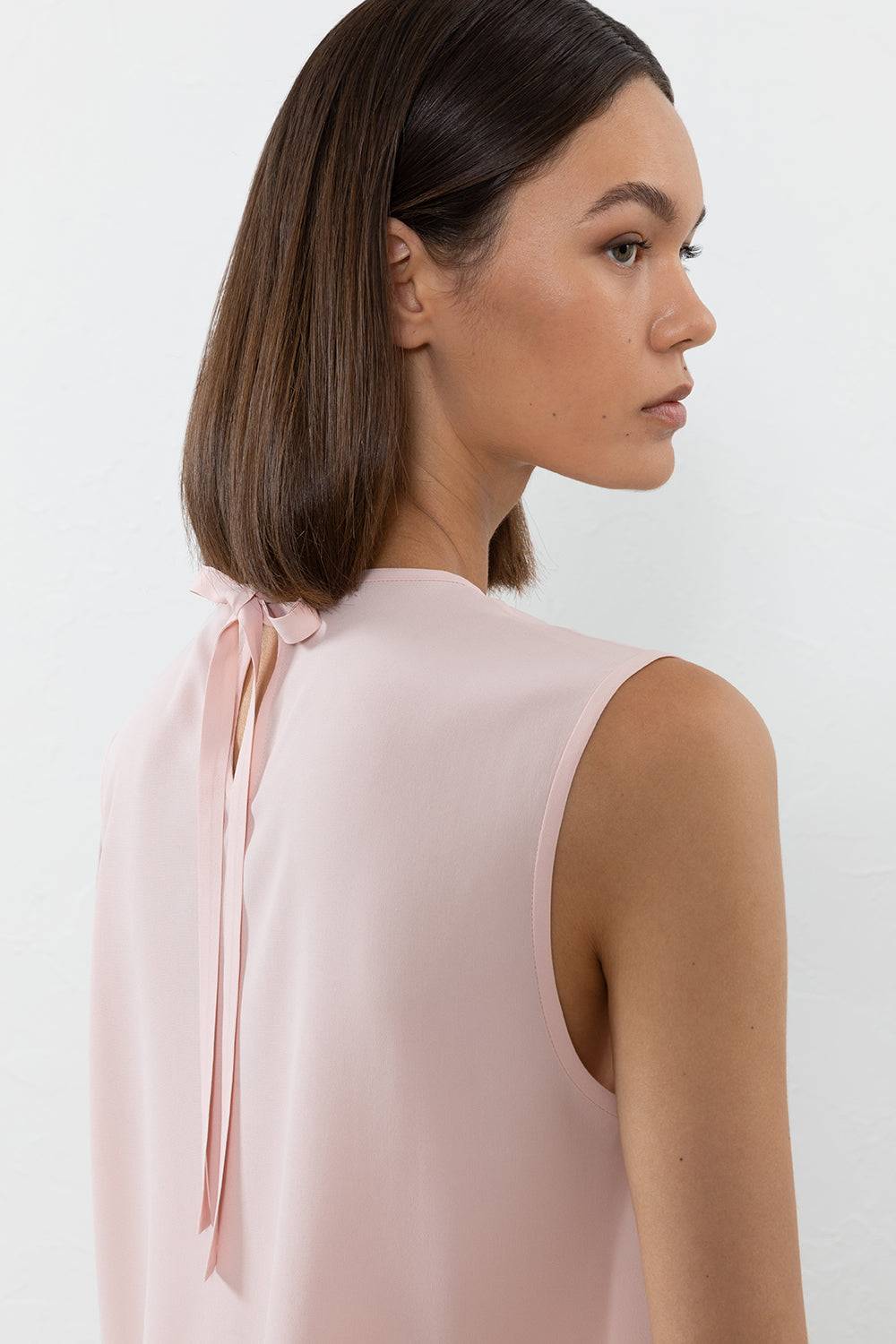 Peserico Top in crepe de chine misto seta Outlet