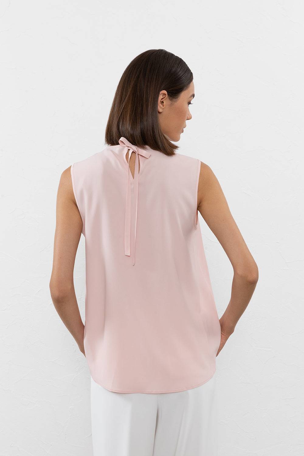 Peserico Top in crepe de chine misto seta Outlet