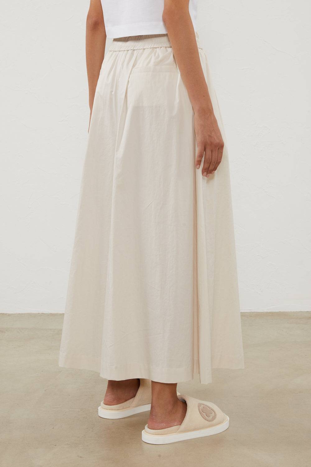 Peserico Pantalone in raso leggero di cotone In Saldo