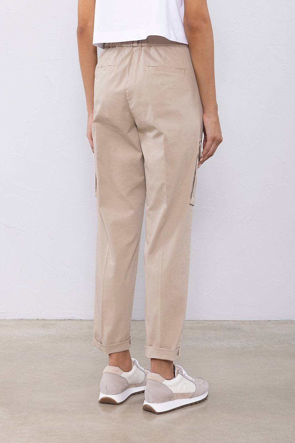 Peserico Pantalone in gabardina leggera di cotone Qualità