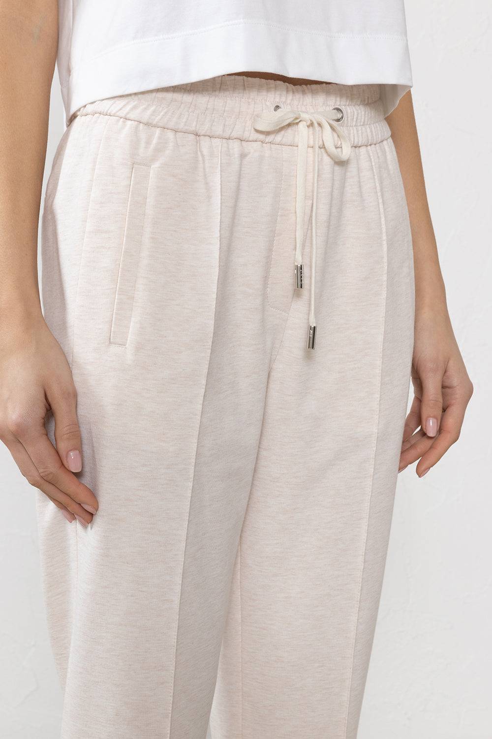 Peserico Pantalone in felpa leggera di cotone Qualità Garantita