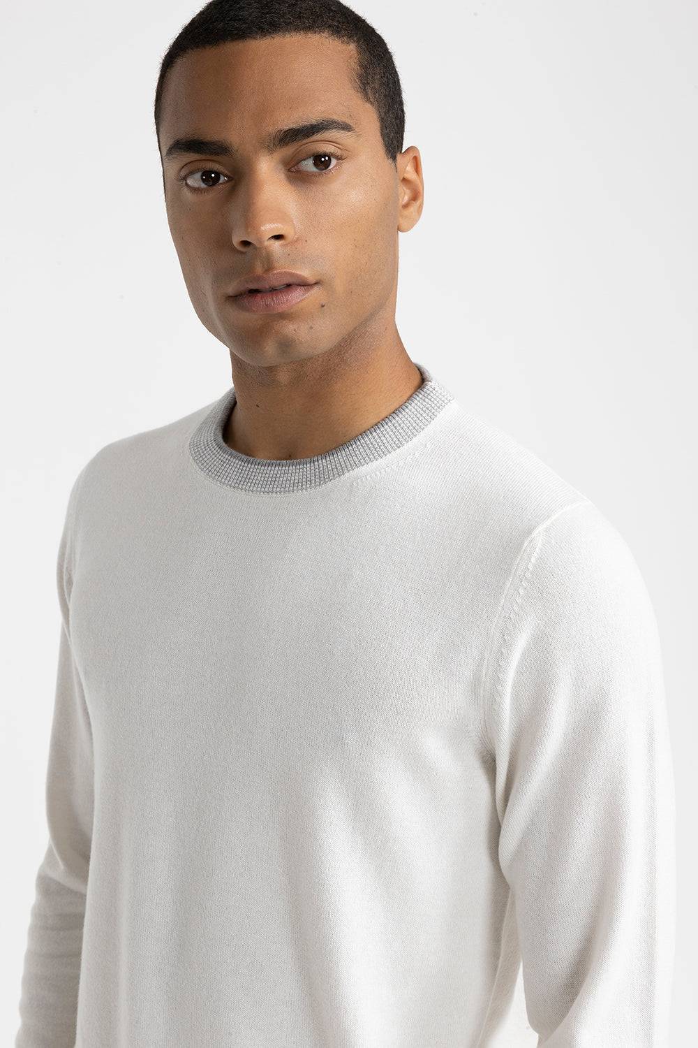 Peserico Maglia girocollo in lana, seta e cashmere Convenienza