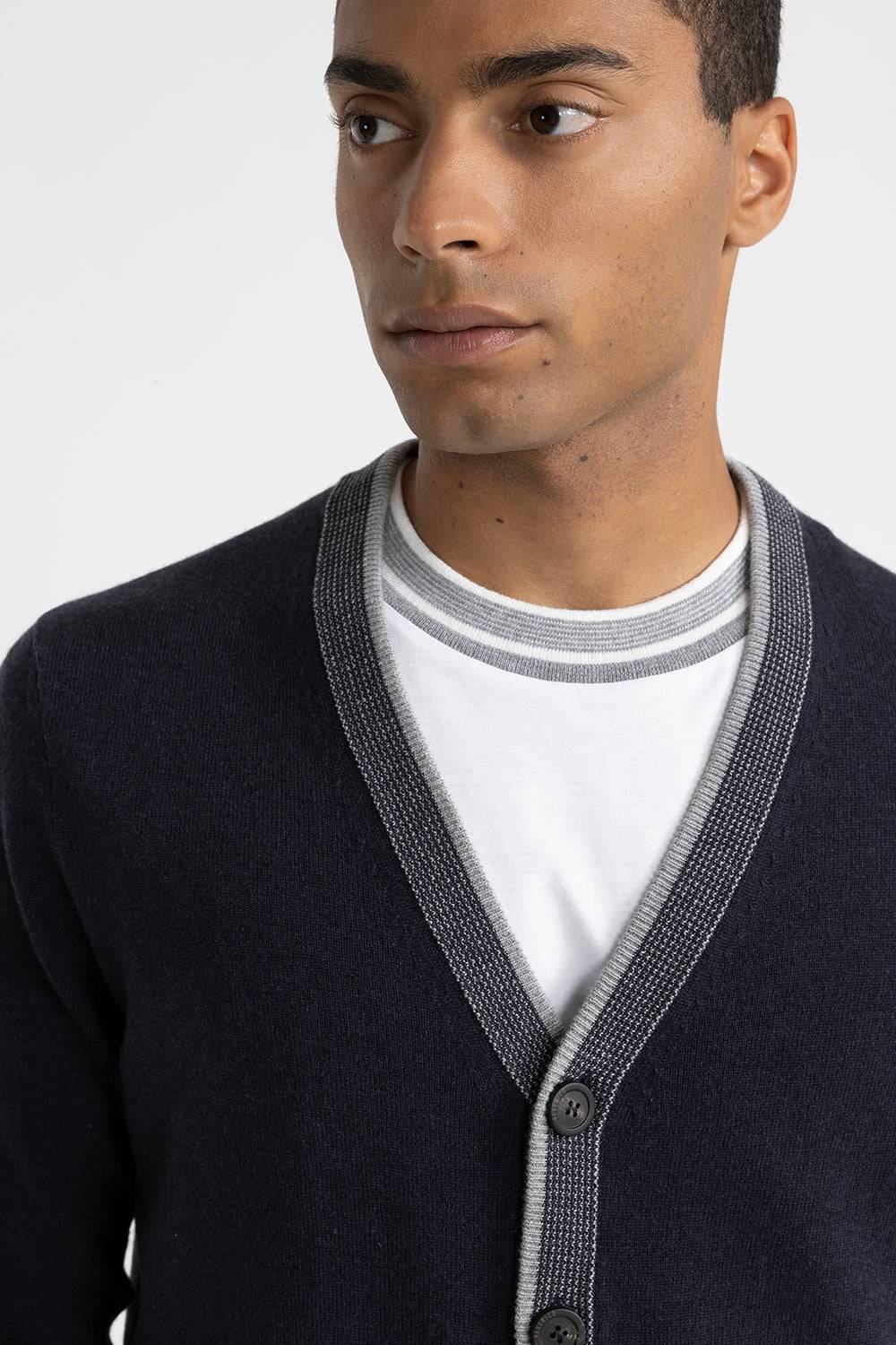 Peserico Cardigan in lana, seta e cashmere Sconto