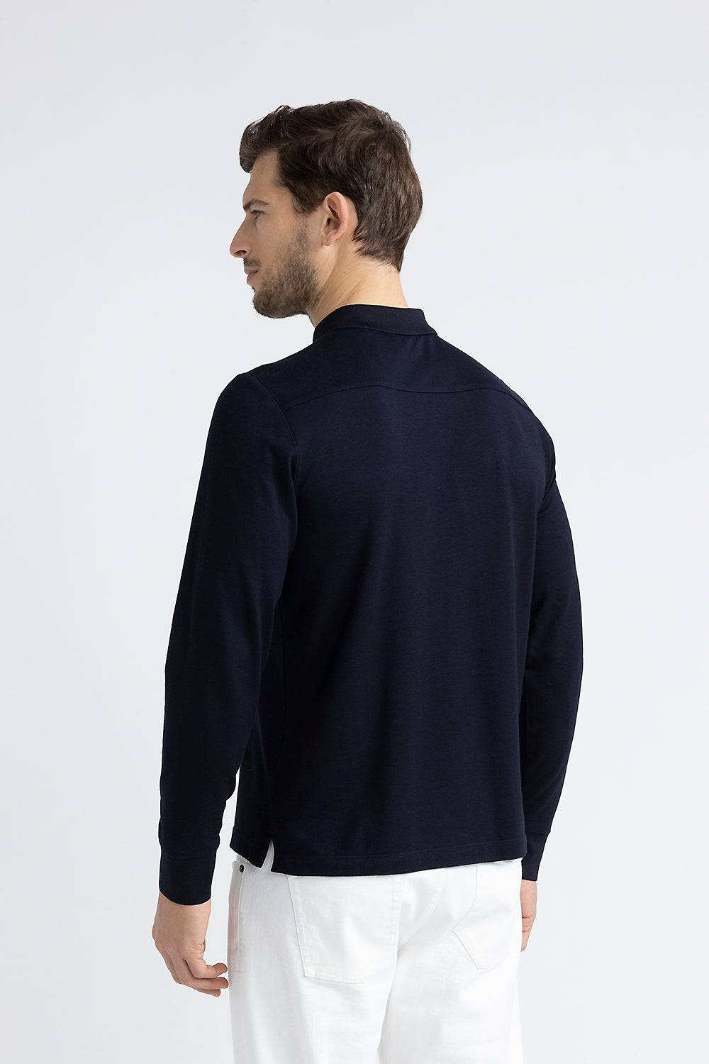 Peserico Polo in piquet di soffice cotone e tencel Saldi
