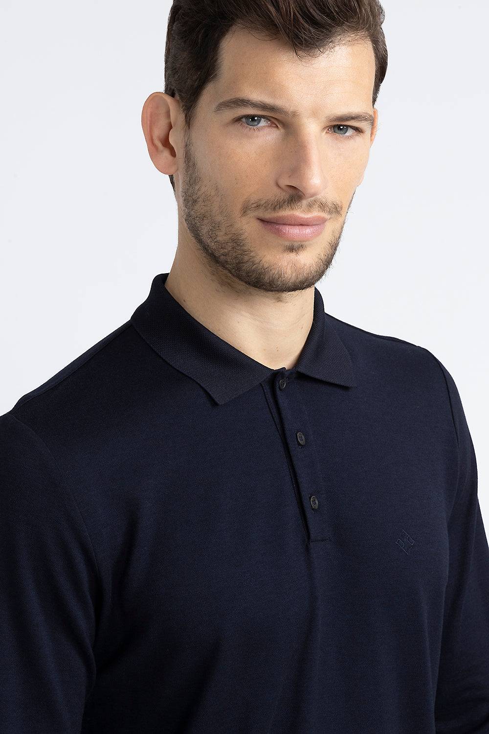 Peserico Polo in piquet di soffice cotone e tencel Saldi