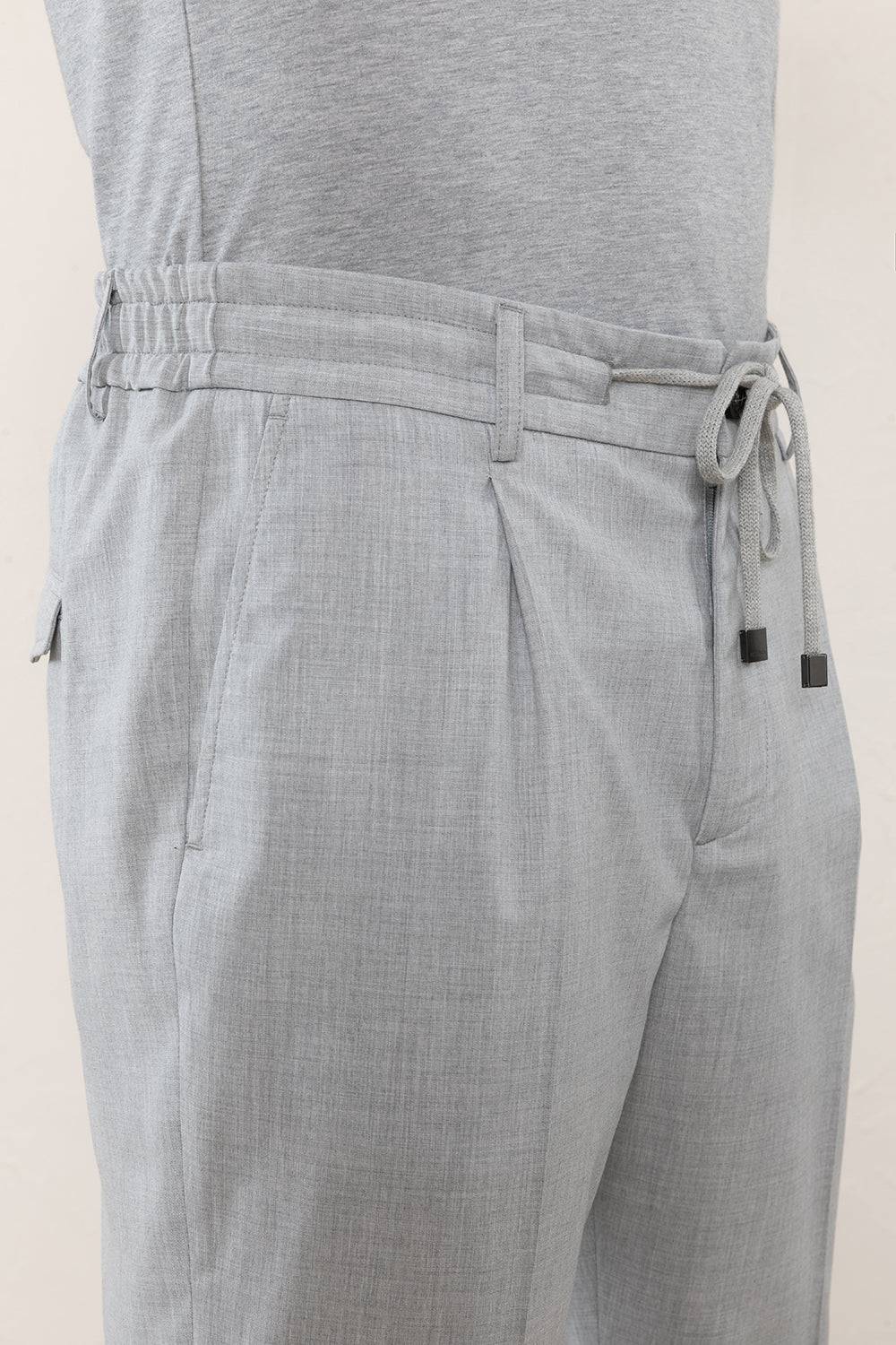 Peserico Pantalone jogger in tela tecnica di viscosa stretch Negozio