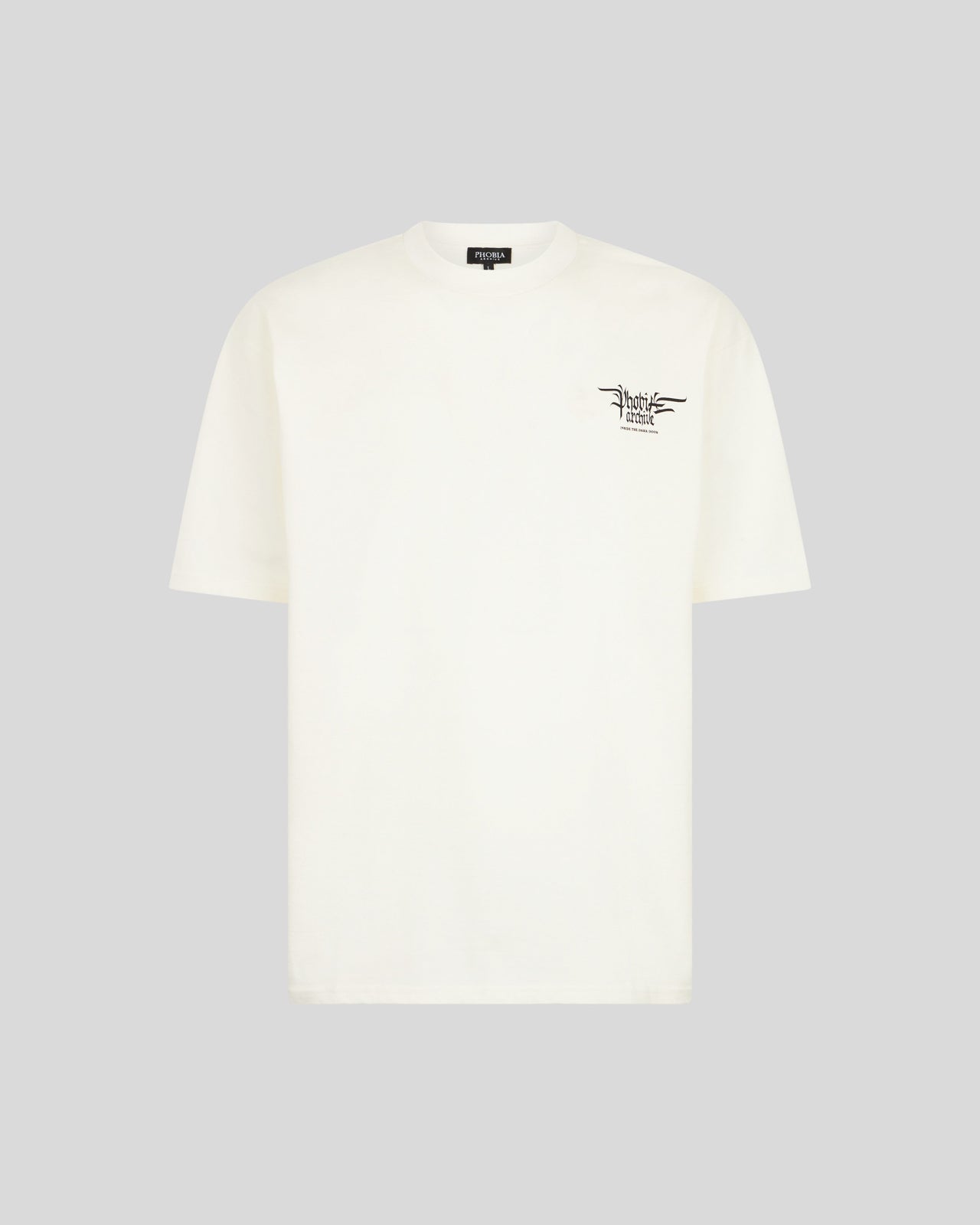 Phobia Archive T-SHIRT BIANCA CON GRAFICA FIERY COBRA ARANCIONE Hotsell