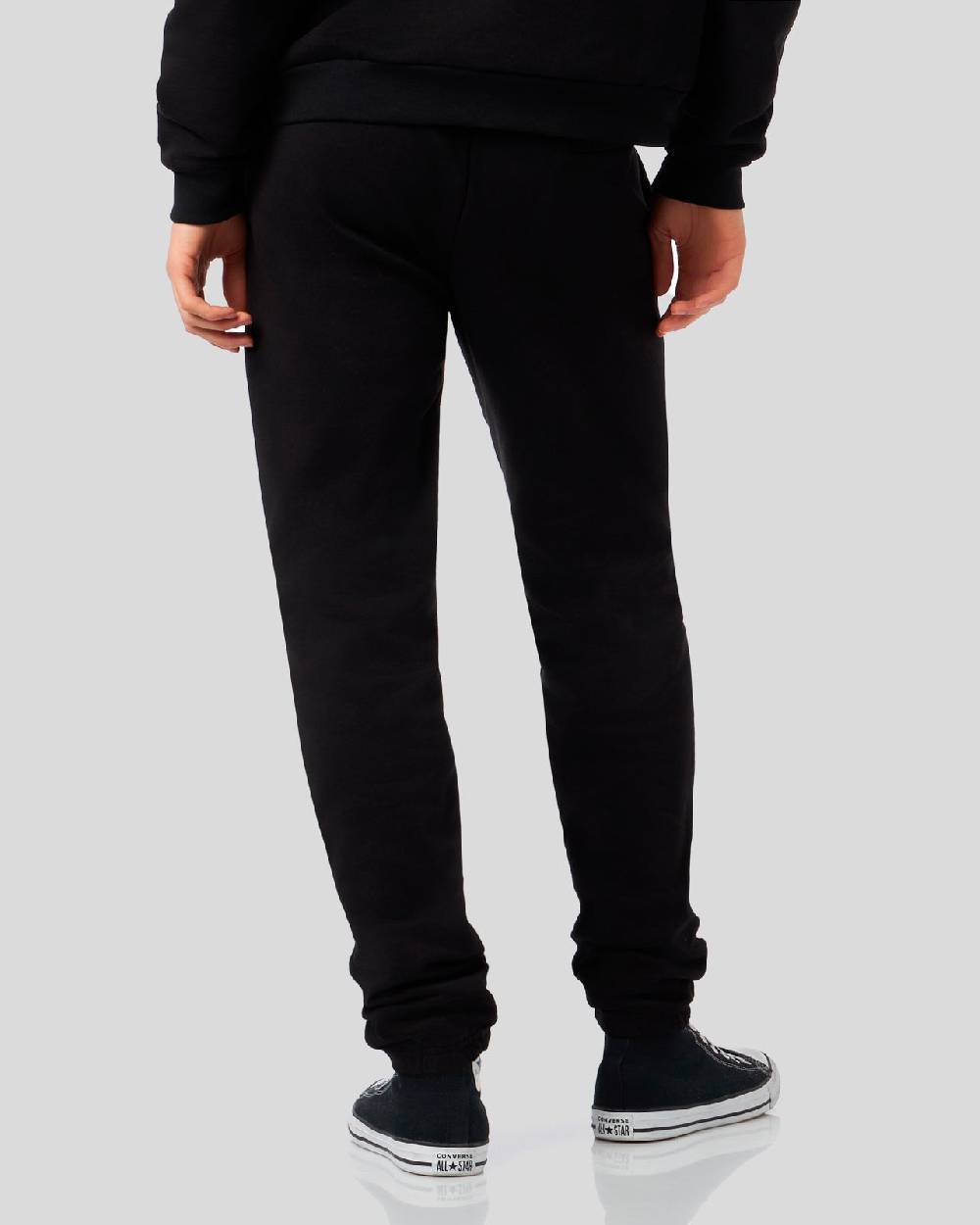 Phobia Archive PANTALONE NERO CON LOGO GOTICO RICAMATO Outlet
