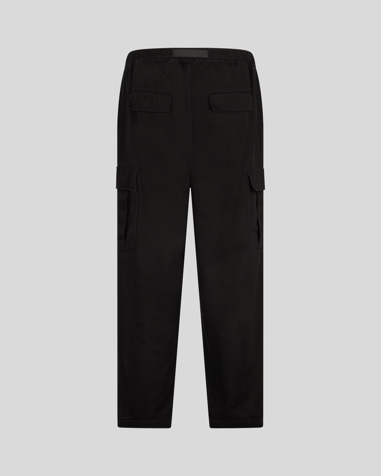 Phobia Archive PANTALONE CARGO NERO CON ETICHETTA METALLICA In Vendita