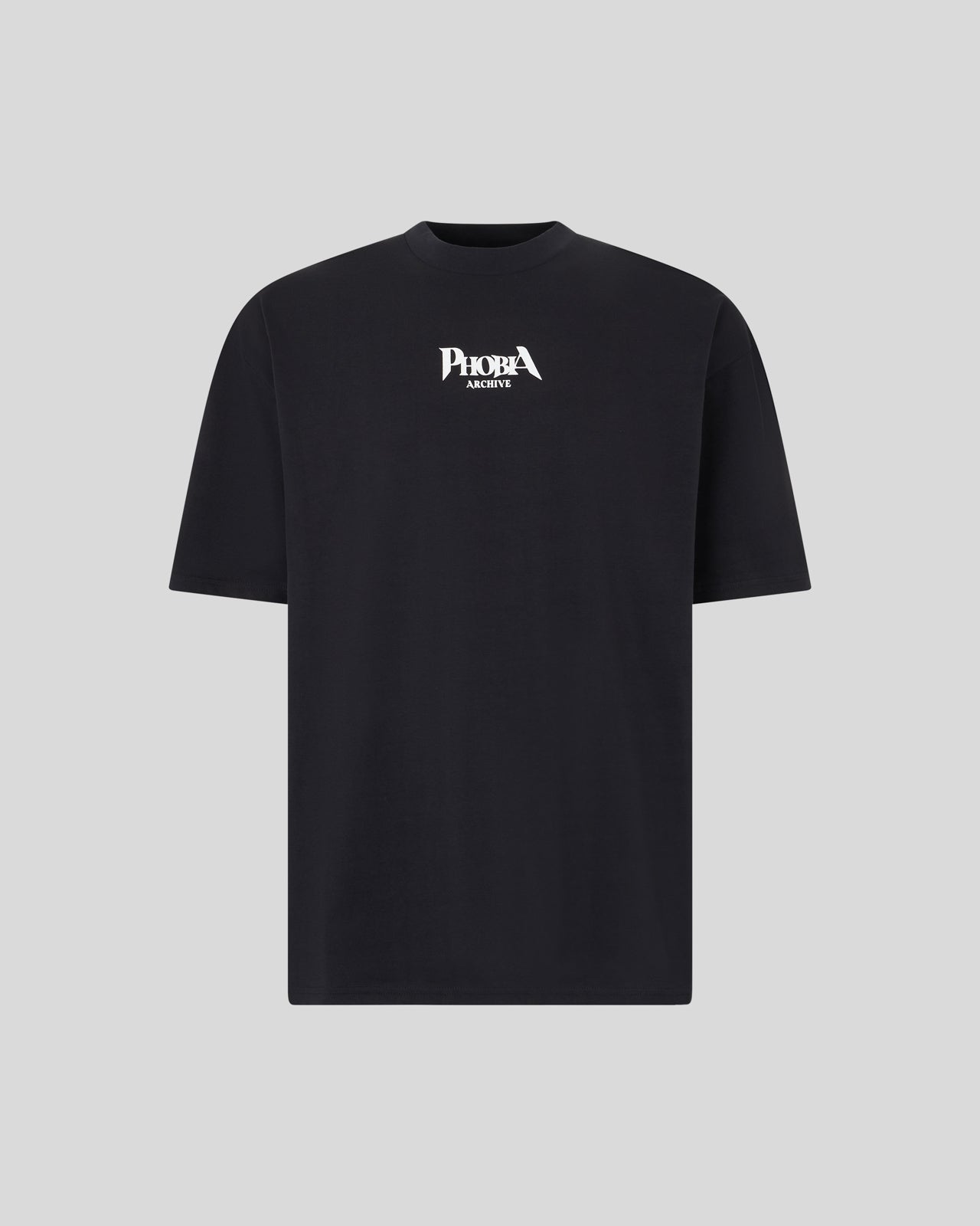 Phobia Archive T-SHIRT NERA CON GRAFICA BAT EYE VIOLA Moda