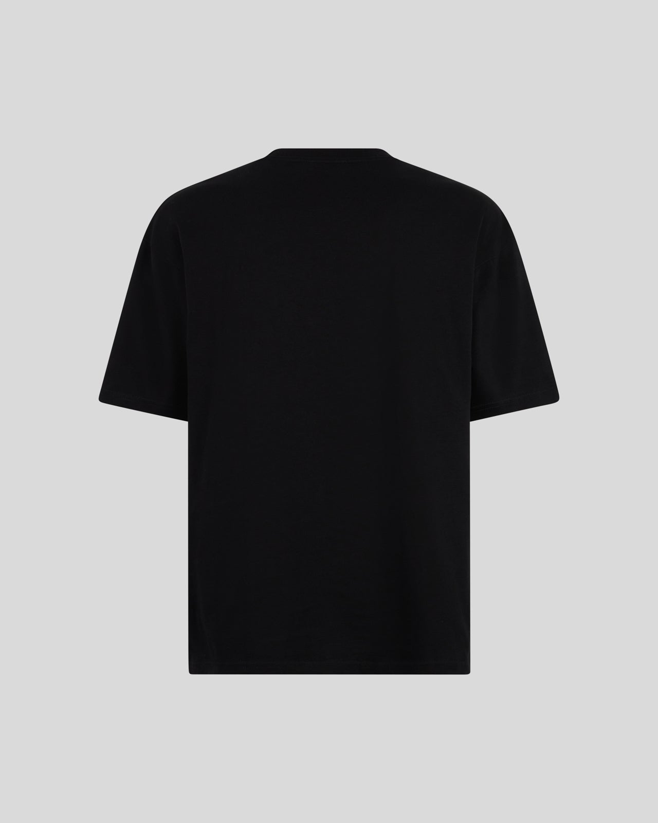 Phobia Archive T-SHIRT NERA CON FULMINI BICOLORE ROSSI E BLU In Linea
