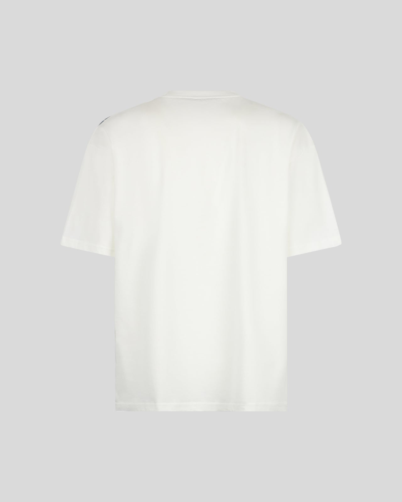 Phobia Archive T-SHIRT BIANCA CON FULMINI LATERALI GRIGI Affare Del Giorno