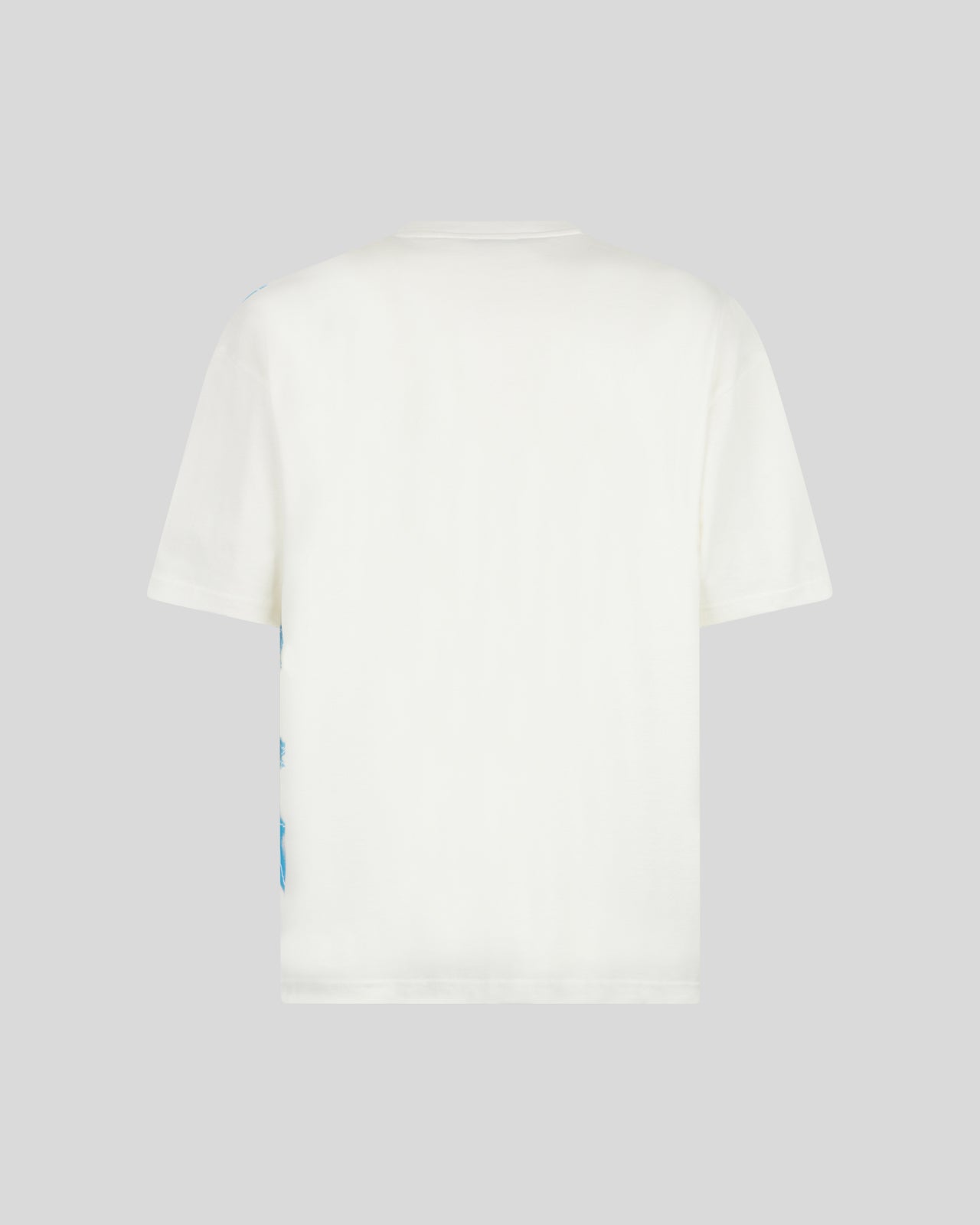 Phobia Archive T-SHIRT BIANCA CON FULMINI LATERALI AZZURRI Convenienza