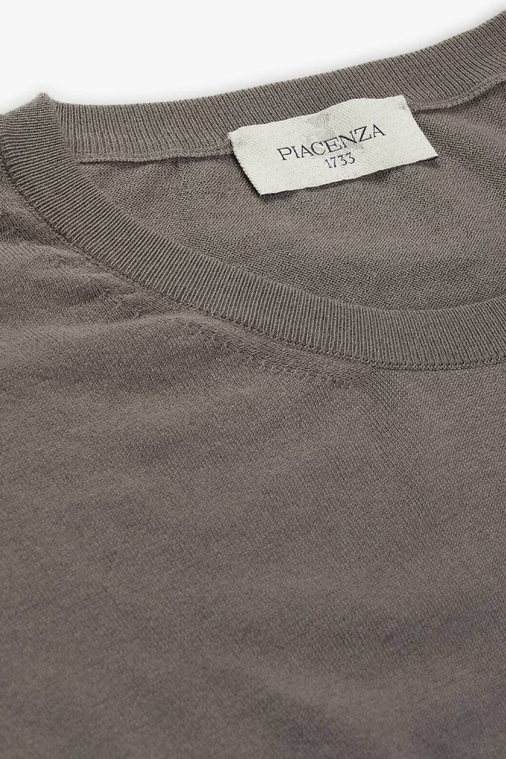 Piacenza 1733 Maglia maniche corte grigio scuro Online