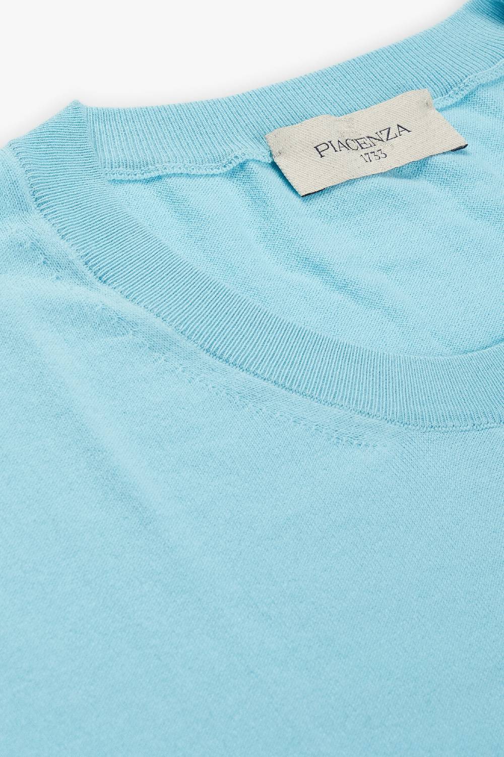 Piacenza 1733 Maglia maniche lunghe azzurra Fino Al -60%