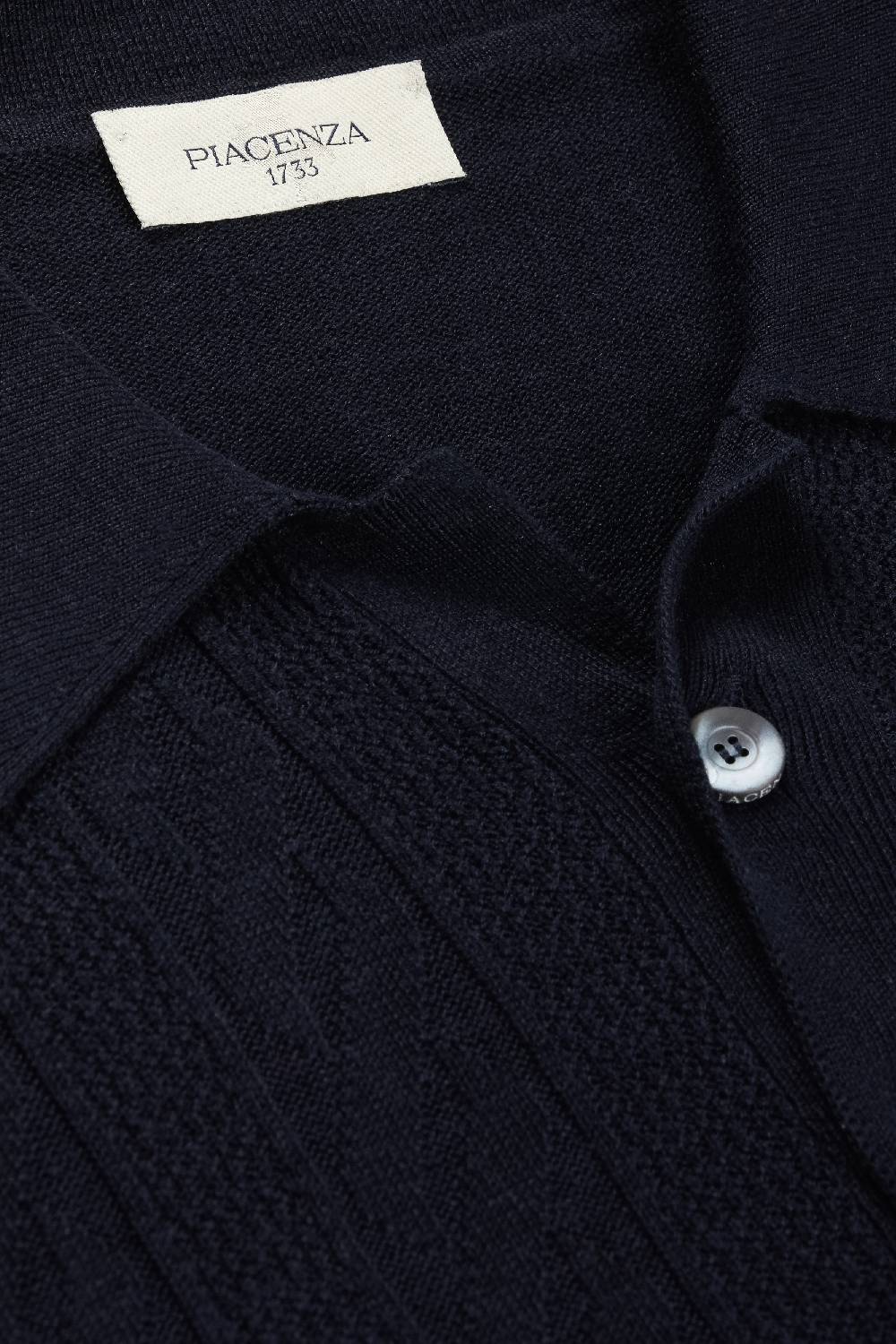 Piacenza 1733 Polo sand and wave blu Outlet