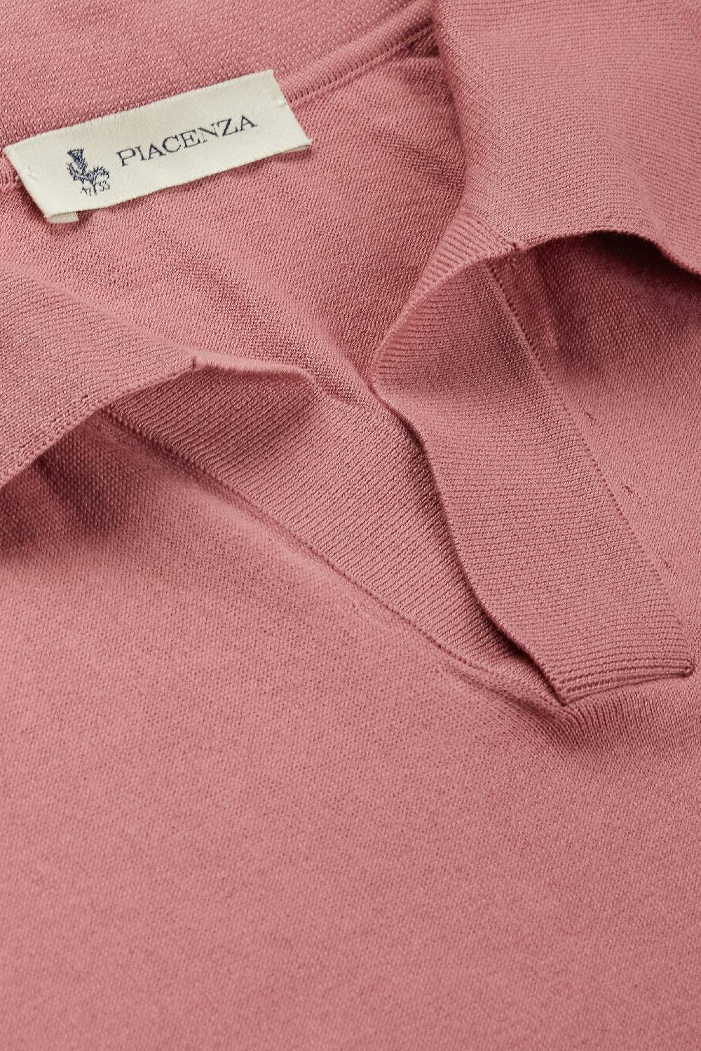 Piacenza 1733 Polo rosa maniche corte Black Friday Prezzi