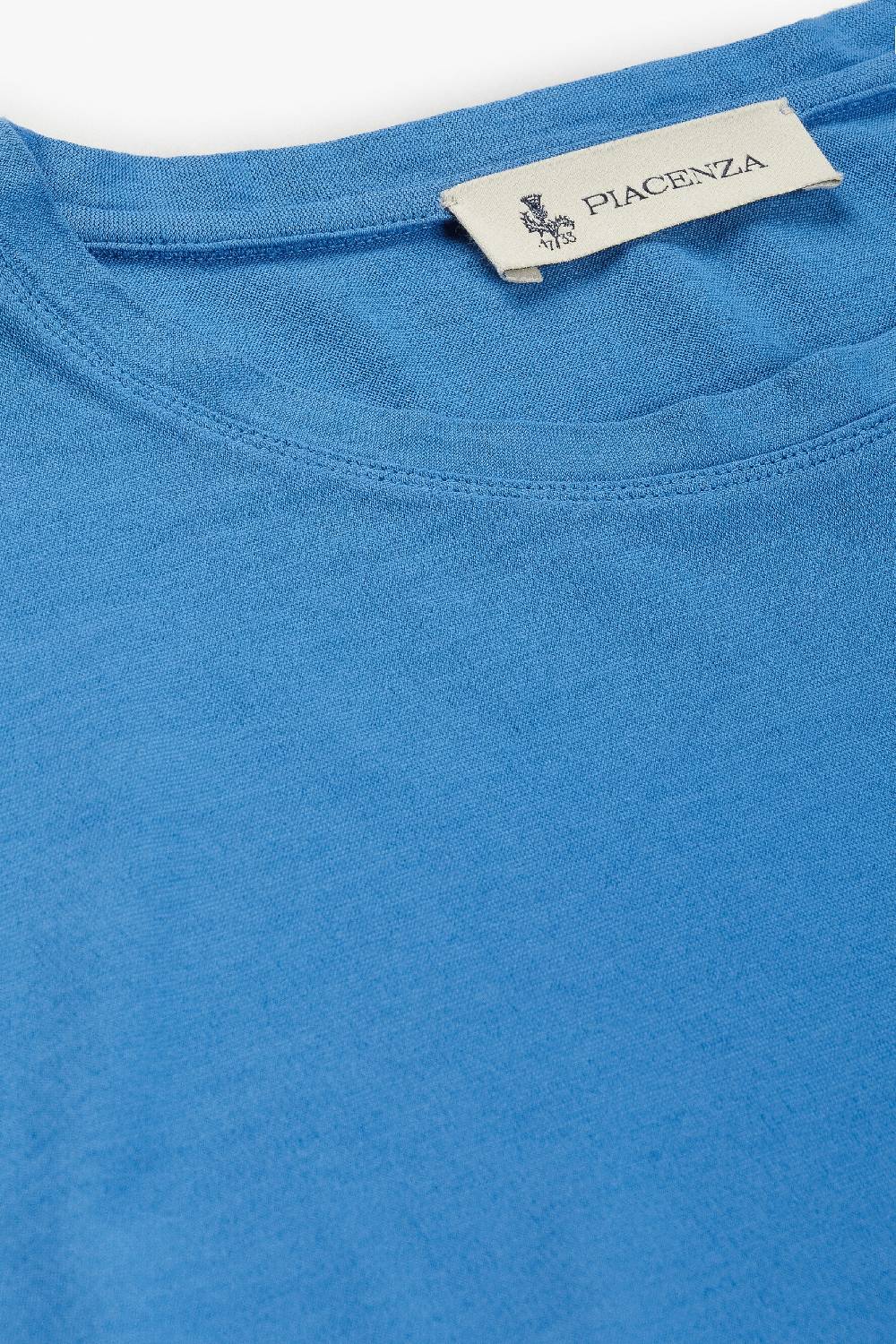 Piacenza 1733 T-shirt blu elettrico Hotsell