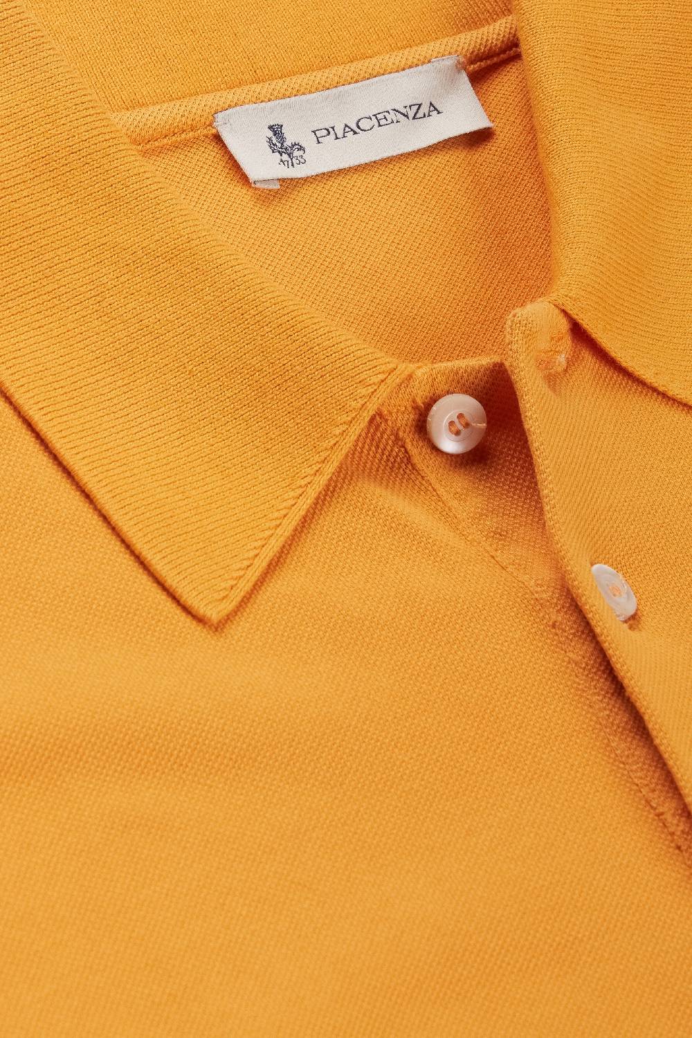 Piacenza 1733 Polo maniche corte jersey becco d'oca Vendita Economica