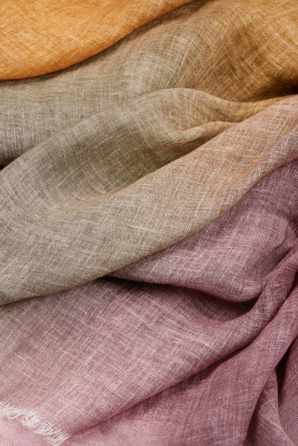 Piacenza 1733 Stola Sprinkle nuances rosa e senape Negozi Online