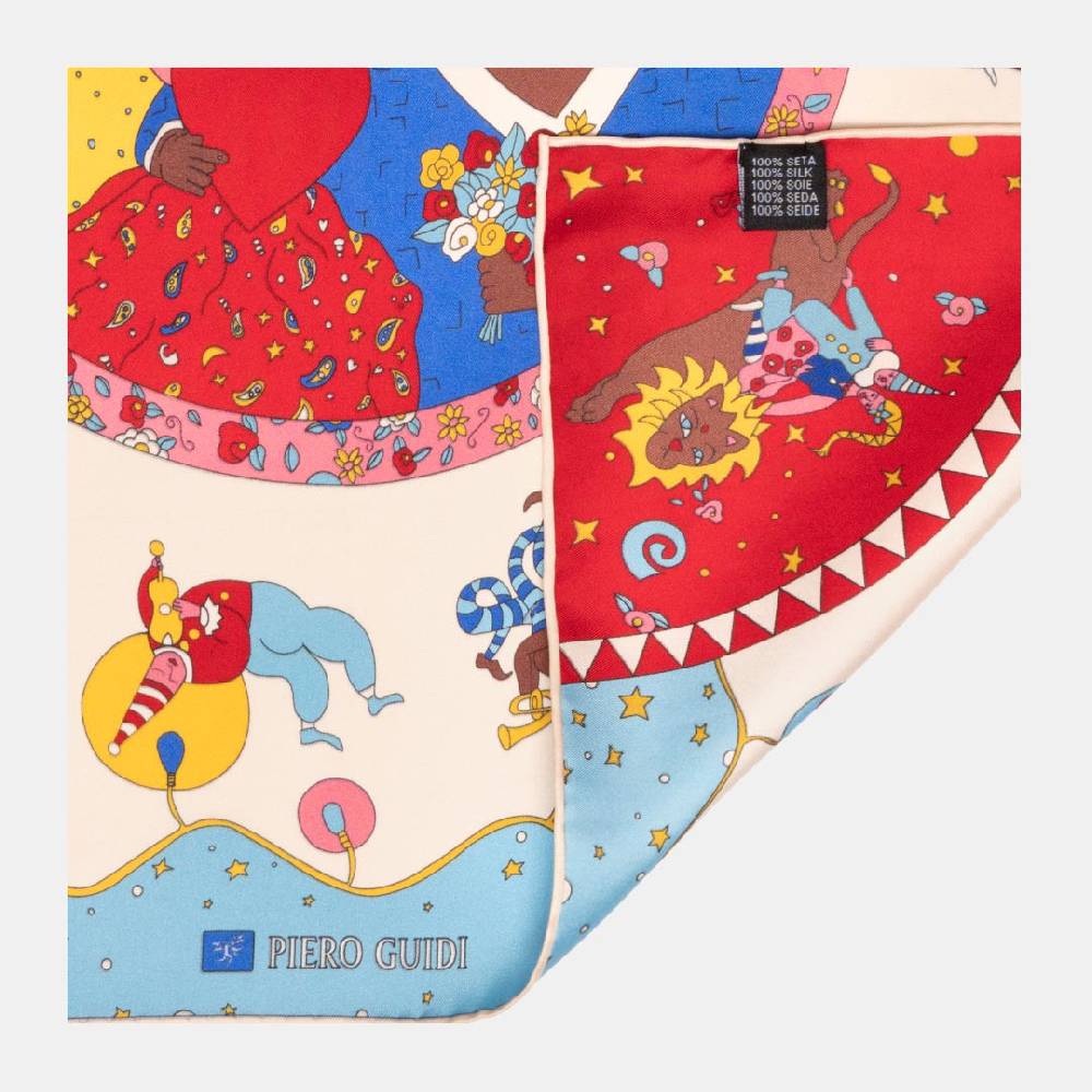 Piero Guidi PIERO GUIDI SILK SCARF "Charlotte"/ FOULARD IN SETA "Charlotte" Italia
