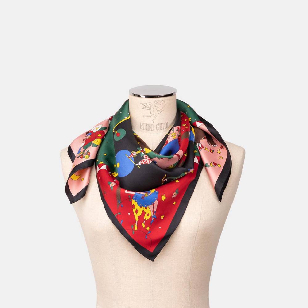 Piero Guidi PIERO GUIDI SILK SCARF "Charlotte"/ FOULARD IN SETA "Charlotte" 2025