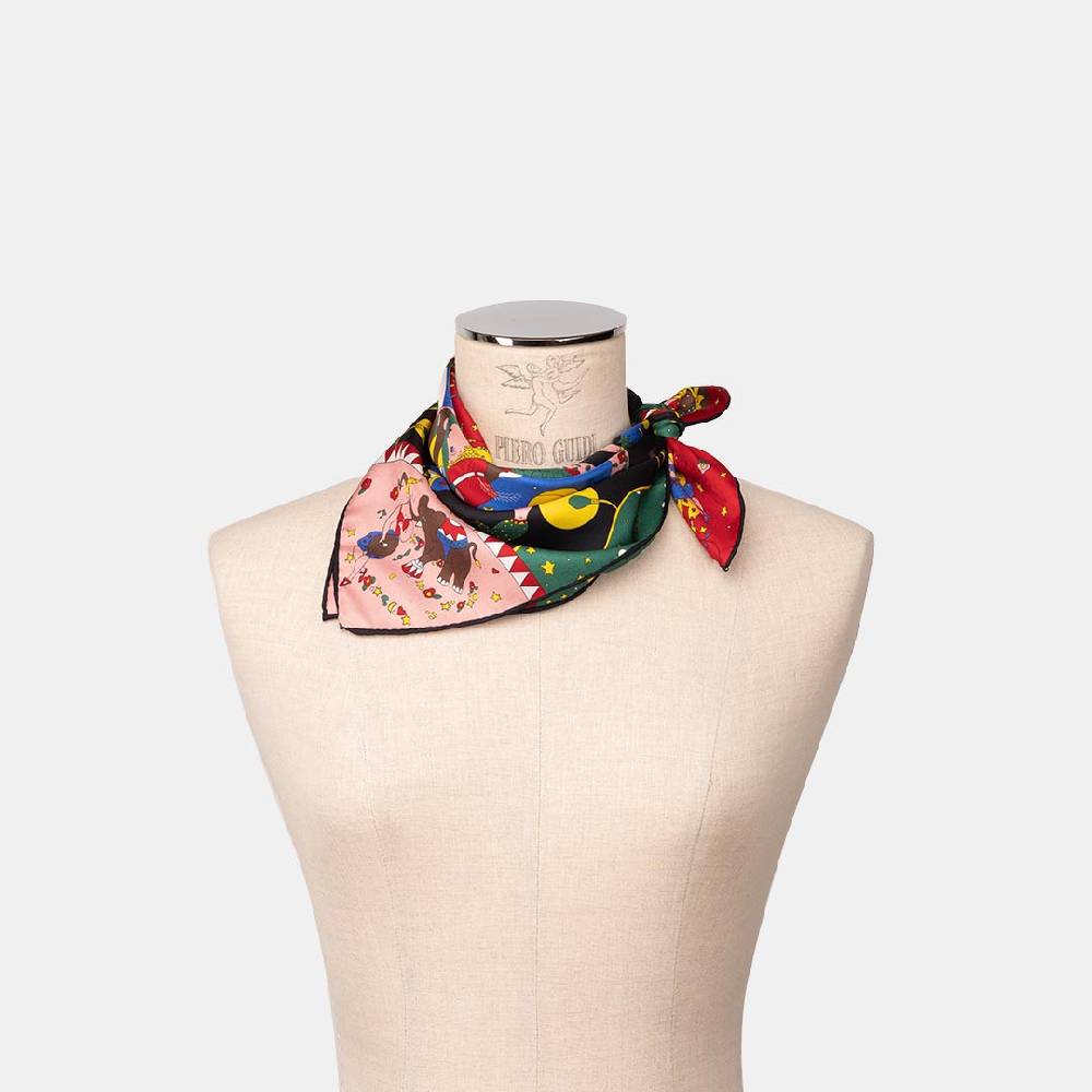 Piero Guidi PIERO GUIDI SILK BANDANA "Charlotte"/ BANDANA IN SETA "Charlotte" In Linea