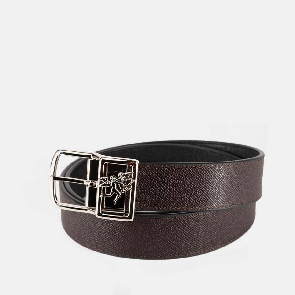 Piero Guidi PIERO GUIDI REVERSIBLE BELT IN 2 COLORS/CINTURA REVERSIBILE IN 2 COLORI Prezzo Ridotto