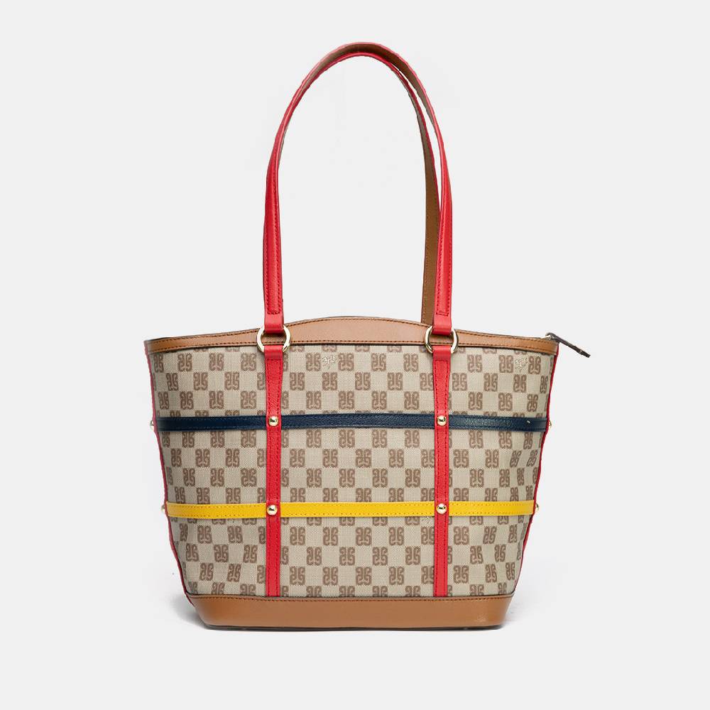 Piero Guidi PIERO GUIDI TOTE BAG "Elizabeth"/SHOPPING BAG In Vendita
