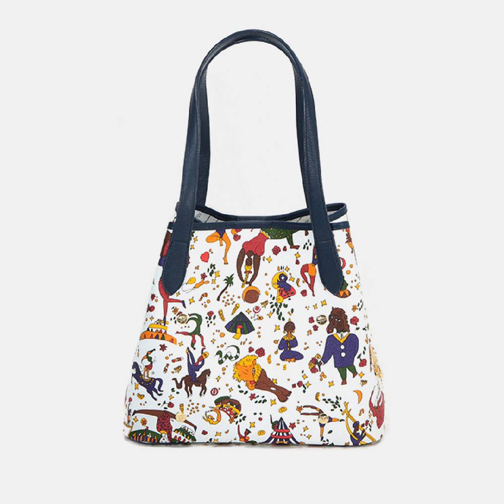 Piero Guidi PIERO GUIDI TOTE BAG/SHOPPING BAG "CIRCUS STAR" Hotsell
