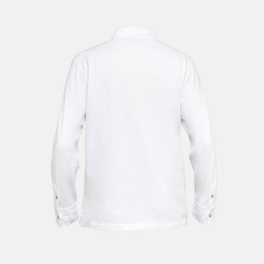 Piero Guidi LineaBold "Metal Botton" Polo Shirt Long Sleeve / Polo manica lunga Sottocosto