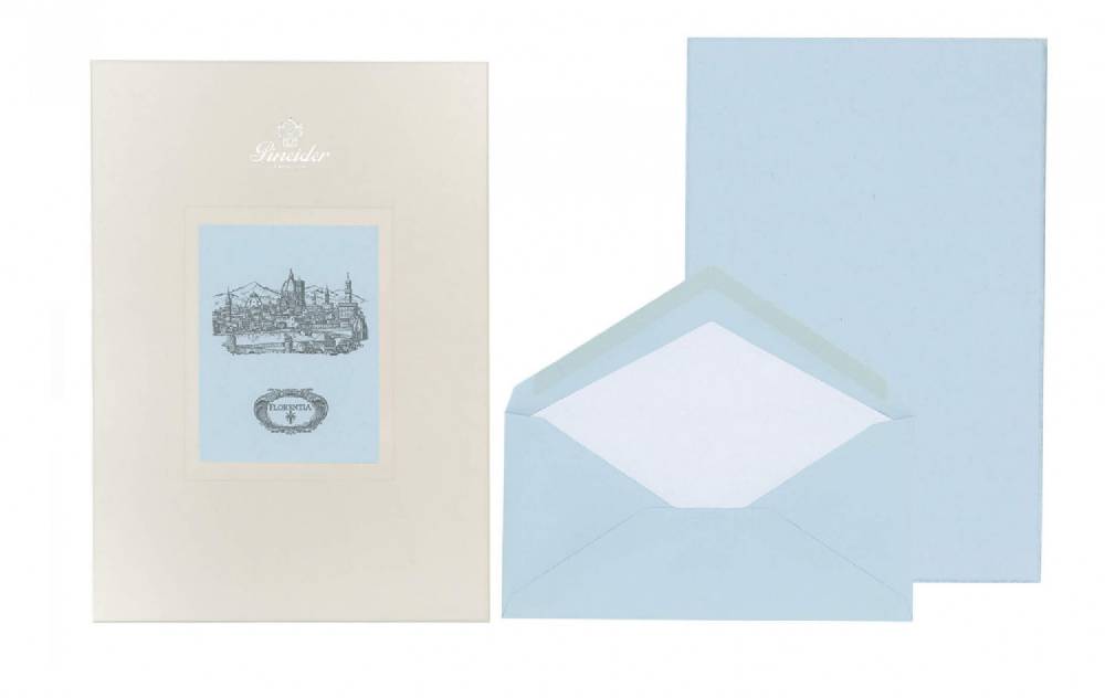 Pineider Set Carta da Lettera Florentia Formato A4 In Vendita